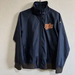 Nike ネイビー ナイロンジャケット レディース M