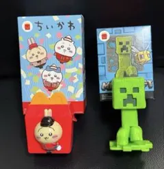 ハッピーセット　ちいかわとMinecraft フィギュアセット