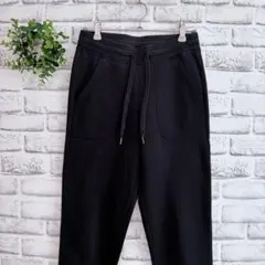 UNIQLO ユニクロ★裏起毛スウェットパンツ（XS） 黒 レディース