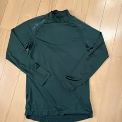 Mizuno ミズノ ハイネック長袖アンダーシャツ 160 ダークグリーン
