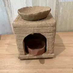 陶製香炉 ウサギデザイン