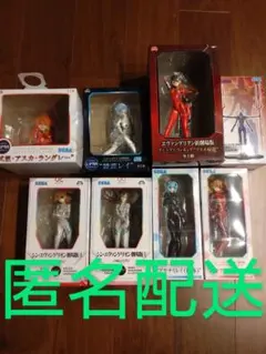 エヴァンゲリオン　プライズ　フィギュア　アスカ　レイ　マリ　第13号機　セット