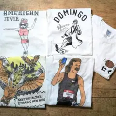 個性派プリントTシャツ5枚セット まとめ売り 夏物