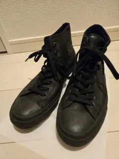 CONVERSE Chuck Taylor オールブラック レザーハイカット