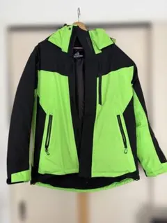 ワークマン　イージス防水防寒スーツ上下　ライムグリーン　LL