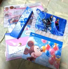 ディズニー メモ帳セット ミッキー アナ雪のサムネイル