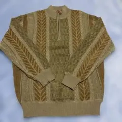 LINDBERGH SELECT ウールブレンド ハーフジップ　ニット　S