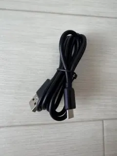 USB-A to USB-Cケーブル 黒