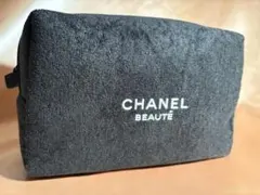 [CHANEL BEAUTE] ノベルティ ゴールドロゴ　ミニバッグ　ポーチ CHANEL BEAUTE] ノベルティ ゴールドロゴ ミニバッグ ポーチ