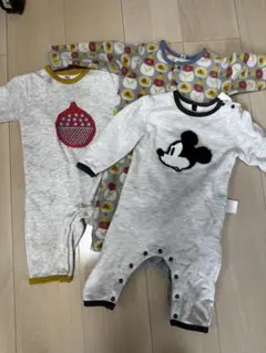 ロンパース3枚セット