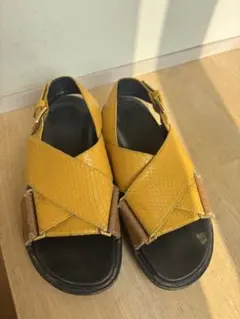【定価8万円】MARNI フスベットサンダル　36のサムネイル