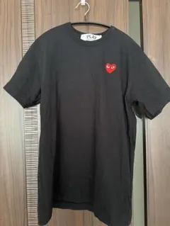 PLAY COMME des GARÇONS ブラックTシャツ XL