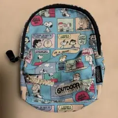 OUTDOOR☆可愛いPEANUTS コミック柄ミニポーチ
