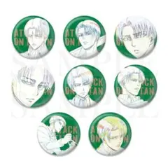 進撃の巨人 WIT STUDIO 原画 リヴァイ 確定ランダム缶バッジ box