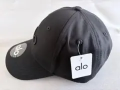 alo yoga キャップ 黒 ブラック