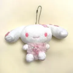 シナモロール シナモン ぬいぐるみ マスコットホルダー 2022 桜 サクラ