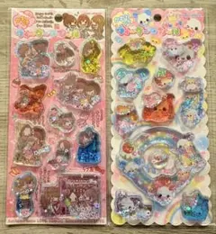 正規品　かおりつき　ウォーターインシール　ラブ友　キラうさツインズ