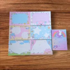 韓国　可愛いキャラクター メモ用紙セット