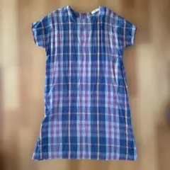 Sonny Label チェック柄 半袖ワンピースのサムネイル
