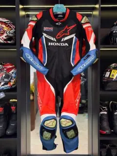 Honda hrc gp pro スーツアルパインスターズ 革ツナギサイズ54 - メルカリ