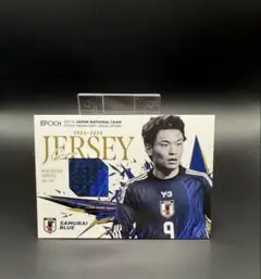 EPOCH 2025-26 鎌田大地 ビッグパッチカード サッカー日本代表 - メルカリ