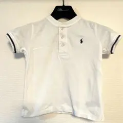 ポロラルフローレン  3/3T 90〜100 白ポロシャツ
