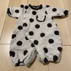 futafuta 水玉　ロンパース　50〜70
