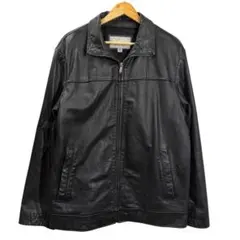 90s vintage wilsonレザー　シングル　ジャケット　ブラック　本革
