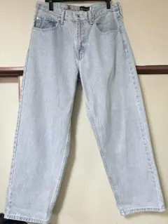 極美品 Levi's SilverTab バギー W32 L30 ライトブルー