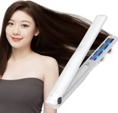 美品 超音波ヘアトリートメントアイロン Kiboerキボア 美容家電 美髪ケアのサムネイル