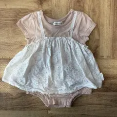 《美品》　cocono レースロンパース
