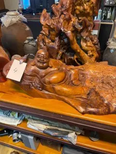 藪内流　不住斎　木像　江戸時代　珍品！ 藪内流 不住斎 木像 江戸時代 珍品！ - メルカリ