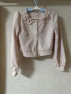 axes femme POETIQUE ピンクカーディガン