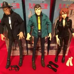 ルパン3世 峰不二子 次元大介 メディコムトイ フィギュア コンプ 3体セット！
