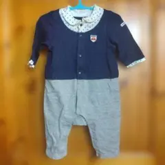 ミキハウス　襟付きロンパース 70cm