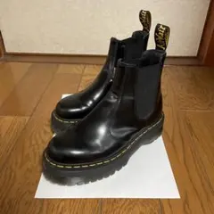 極美品Dr. Martens 黒 サイドゴアブーツ 23cm - メルカリ