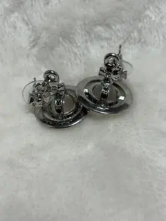 土星 モチーフ シルバー ピアス