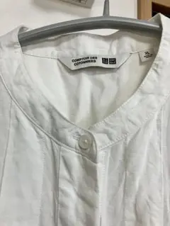 プリーツブラウス XL ゆったり