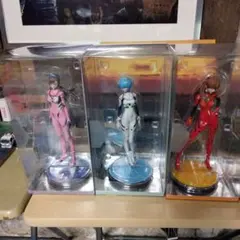 海洋堂 エヴァガールズ アスカ レイ　マリ　3体セット　未開封