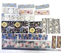 インド刺繍リボン　ハギレパック　S-147