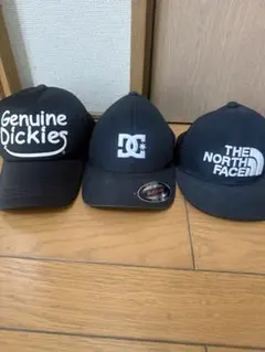 ノースフェイス　DC dickiersキャップ3個セット