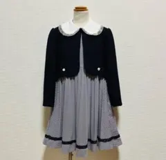 ワンピース　ボレロ　フォーマル　120 卒園式　入学式　ドレス　かわいい