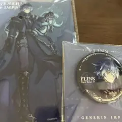 原神　フリンズ　アクリルスタンド　缶バッジ　描き下ろし　ナドクライ　LunaⅠ