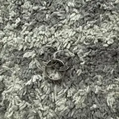 シルバー ツイストデザインリング 3個セット