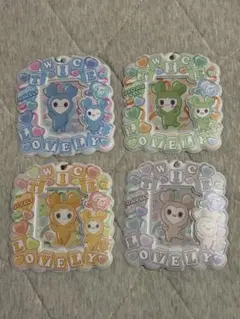 TWICE ラブリートレカケース 4個セット