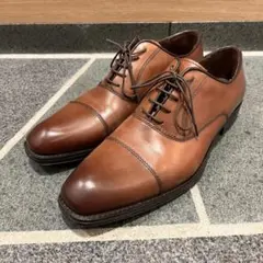 25.5 ストレートチップ 革靴 レザーシューズ HAWKINS