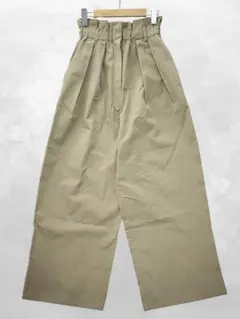 CLOCHE クロッシェ ハイウエスト チノパンツ 02(M)