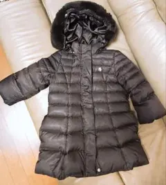 BeBe　ブラウンファーダウンコート