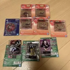 ワンピース　一番くじ　アクリルスタンド、アクリルチャームセット