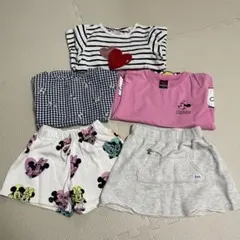 サイズ110 まとめ売り5点 女の子　プティマイン2点 ベビードール他